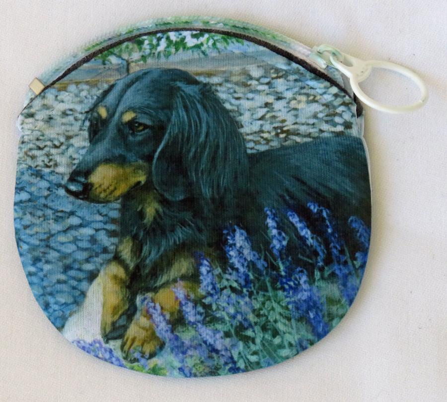 Dachshund LH 2A coin purse - side 1
